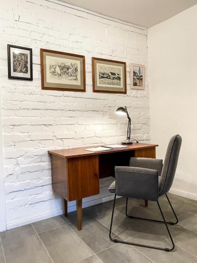 Stilvolle, Zentrale Ferienwohnung Bocksbruecke Mit Parkplatz ซัลซเวเดล ภายนอก รูปภาพ